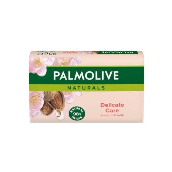 Palmolive Naturals Almond & Milk, mydło w kostce, 90 g - zdjęcie produktu