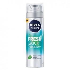 Nivea MEN Fresh Kick, pianka do golenia, 200 ml - zdjęcie produktu