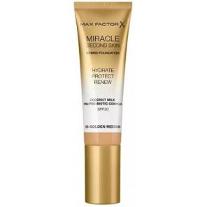 Max Factor Miracle Second Skin, podkład nawilżający, SPF 20, 06 Golden Medium, 30 ml - zdjęcie produktu
