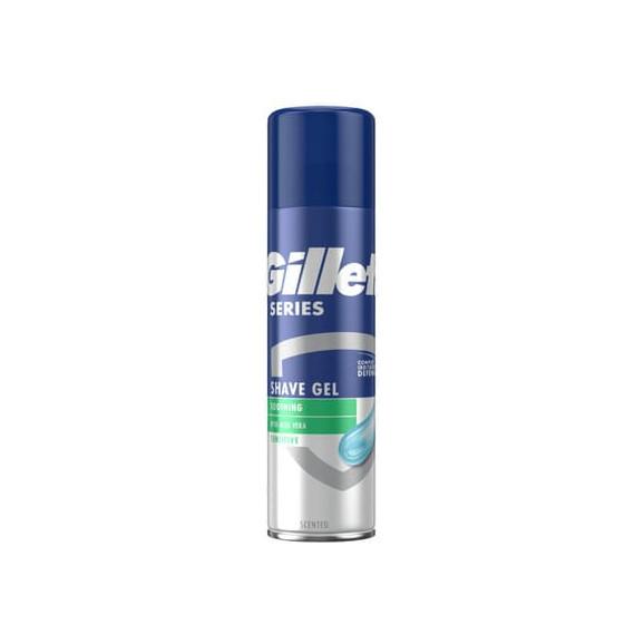 Gillette Series Sensitive, żel do golenia do skóry wrażliwej, 200 ml - zdjęcie produktu