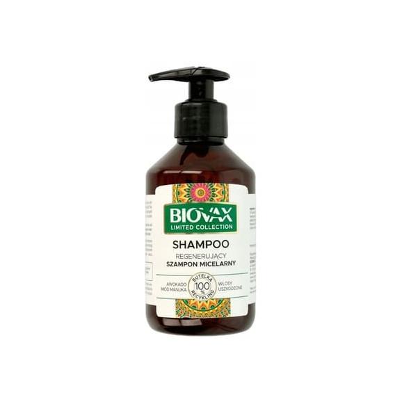 Biovax Limited Collection, regenerujący szampon, Avocado & Miód manuka, 250 ml - zdjęcie produktu