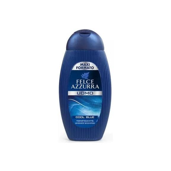 Felce Azzurra Men 2w1 Cool Blue, żel pod prysznic dla mężczyzn, 400 ml - zdjęcie produktu