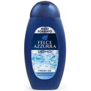 Felce Azzurra Men 2w1 Fresh Ice, żel pod prysznic dla mężczyzn, 400 ml - zdjęcie produktu