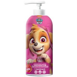 Psi Patrol Skye, żel pod prysznic i szampon 2w1, 1000 ml - zdjęcie produktu