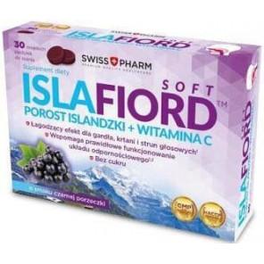 Swiss Pharm Islafiord Soft, pastylki do ssania, 30 szt. - zdjęcie produktu