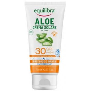 Equilibra Aloe, aloesowy krem przeciwsłoneczny, SPF 30, 75 ml - zdjęcie produktu
