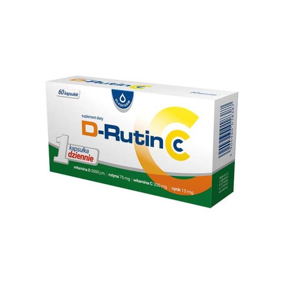 D-Rutin CC, kapsułki, 60 szt. - zdjęcie produktu