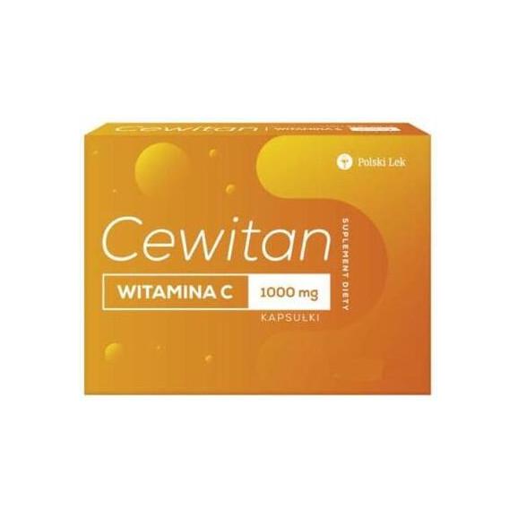 Cewitan Witamina C 1000 mg, kapsułki, 30 szt. - zdjęcie produktu
