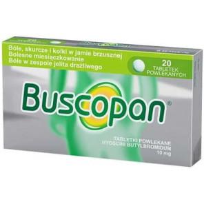 Buscopan 10 mg, tabletki, 20 szt. - zdjęcie produktu