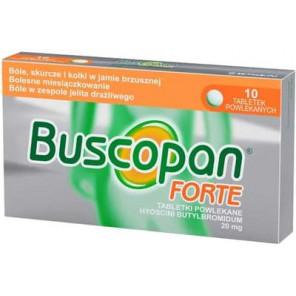 Buscopan Forte 20 mg, tabletki, 10 szt. - zdjęcie produktu