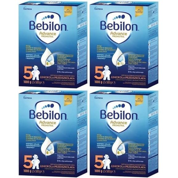 Bebilon 5 Advance Pronutra Junior po 2,5 roku, 1000 g x 4 - zdjęcie produktu