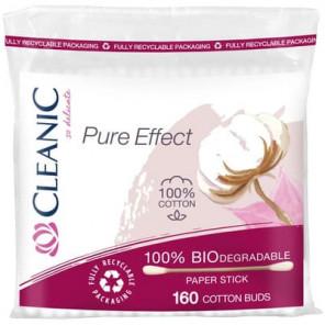 Cleanic Pure Effect, biodegradowalne patyczki higieniczne, 160 szt. - zdjęcie produktu