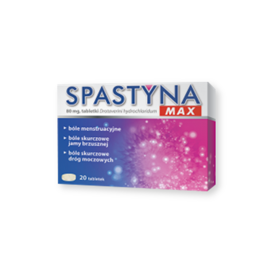 Spastyna Max, 80 mg, tabletki, 20 szt. - zdjęcie produktu