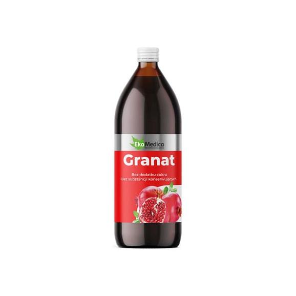 EkaMedica Granat, sok, 1000 ml - zdjęcie produktu