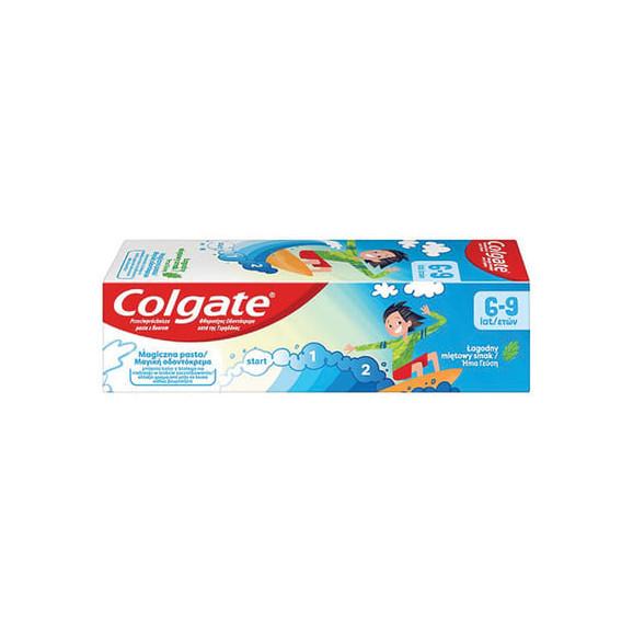 Colgate Junior Mild Mint, pasta do zębów dla dzieci 6-9 lat, 50 ml - zdjęcie produktu