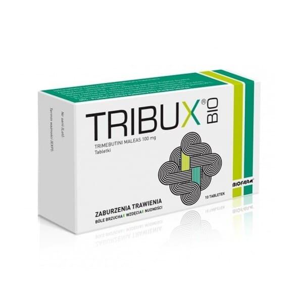 Tribux Bio 100 mg, tabletki, 10 szt. Tribux Bio 100 mg, tabletki, 10 szt. - zdjęcie produktu