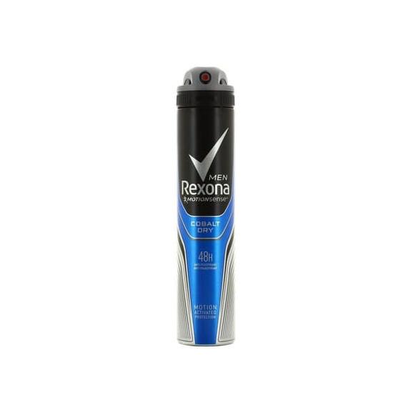 Rexona Men Cobalt Dry, antyperspirant w sprayu dla mężczyzn, 200 ml - zdjęcie produktu