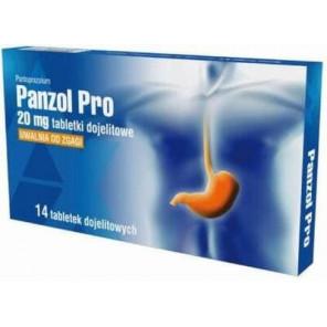 Panzol Pro 20 mg, tabletki, 14 szt. - zdjęcie produktu