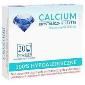 Calcium Krystalicznie Czyste, saszetki, 20 szt. - zdjęcie produktu