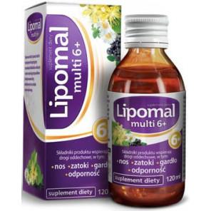 Lipomal Multi 6+, syrop, 120 ml - zdjęcie produktu