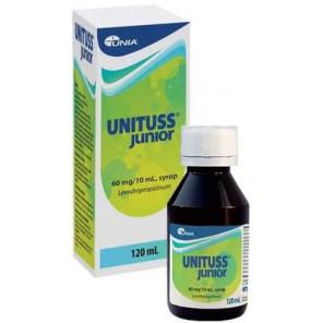 Unituss Junior, syrop, 120 ml - zdjęcie produktu