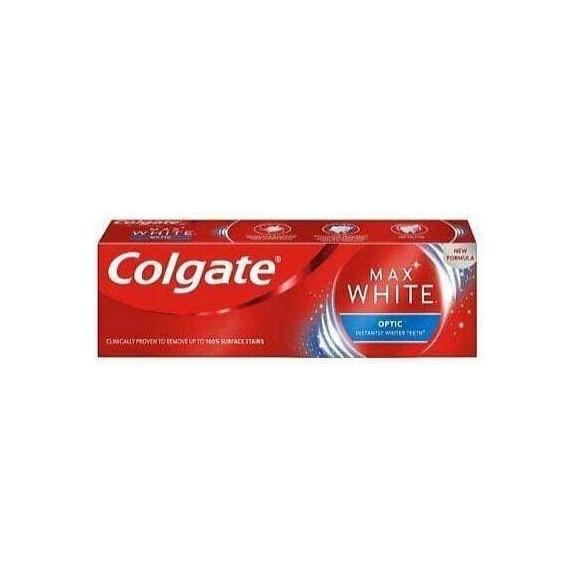 Colgate Max White Optic, wybielająca pasta do zębów, 75 ml Colgate Max White Optic, wybielająca pasta do zębów, 75 ml - zdjęcie produktu