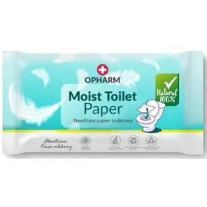 Opharm Moist Toilet, nawilżany papier toaletowy, 48 szt. - zdjęcie produktu