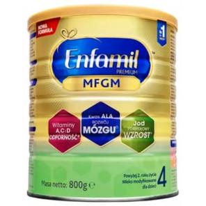 Enfamil Premium MFGM 4, mleko następne, powyżej 2 roku życia, 800 g - zdjęcie produktu