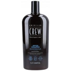 American Crew Detox Shampoo, szampon oczyszczający z peelingiem, 1000 ml - zdjęcie produktu