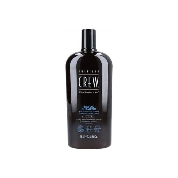American Crew Detox Shampoo, szampon oczyszczający z peelingiem, 1000 ml - zdjęcie produktu