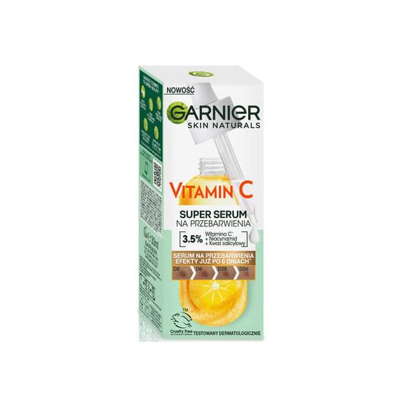 Garnier Skin Naturals Vitamin C, super serum na przebarwienia, 30 ml - zdjęcie produktu