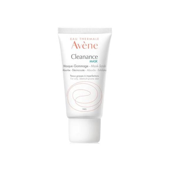 Avene Eau Thermal Cleanance Mask, maseczka - peeling oczyszczająca do skóry trądzikowej, 50 ml - zdjęcie produktu