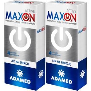 2x Maxon Active, 25 mg, tabletki powlekane, 4 szt. - zdjęcie produktu