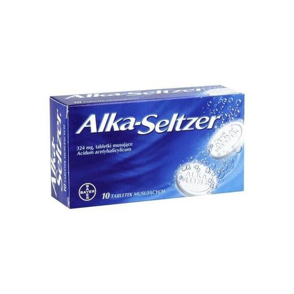 Alka-Seltzer, tabletki musujace, 10 szt. - zdjęcie produktu