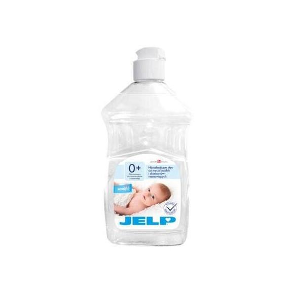 Jelp 0+, hipoalergiczny płyn do mycia butelek i akcesoriów niemowlęcych, 500 ml - zdjęcie produktu