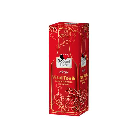 Doppelherz aktiv Vital Tonik, płyn, 1000 ml Doppelherz aktiv Vital Tonik, płyn, 1000 ml - zdjęcie produktu