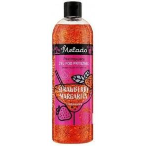 Melado Strawberry Margarita, peelingujący żel pod prysznic, 500 ml - zdjęcie produktu