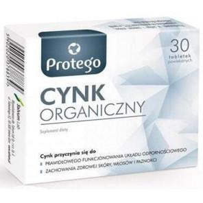 Protego Cynk Organiczny, tabletki, 30 szt. - zdjęcie produktu