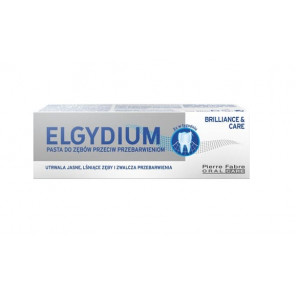 Elgydium Brilliance&Care, pasta do zębów przeciw przebarwieniom, 30 ml - zdjęcie produktu
