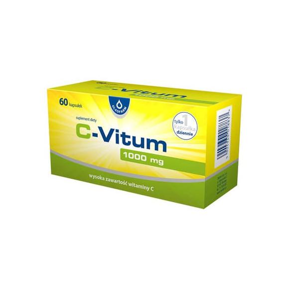 C-Vitum Witamina C 1000 mg, kapsułki, 60 szt. - zdjęcie produktu