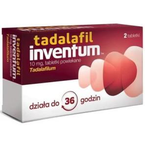 Tadalafil Inventum 10 mg, tabletki, 2 szt. - zdjęcie produktu
