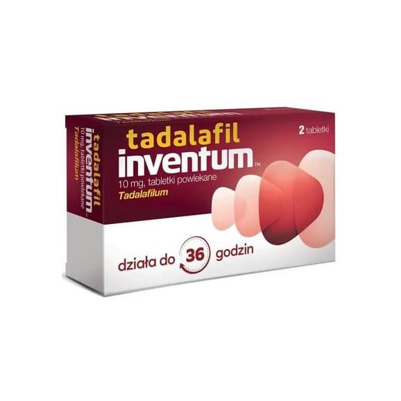 Tadalafil Inventum 10 mg, tabletki, 2 szt. - zdjęcie produktu