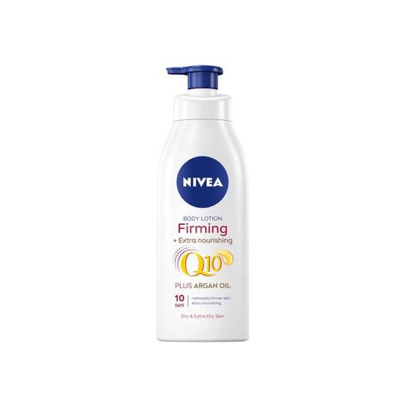 Nivea Q10, ujędrnianiający balsam do ciała z olejem arganowym, 400 ml - zdjęcie produktu