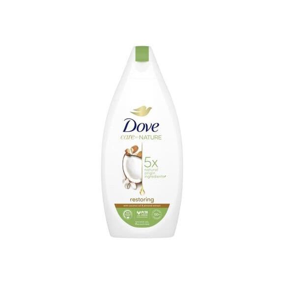 Dove Care by Nature Restoring, żel pod prysznic, 400 ml - zdjęcie produktu