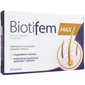 Biotifem Max 10 mg, tabletki, 60 szt. - zdjęcie produktu