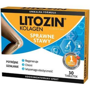 Litozin Kolagen, tabletki, 30 szt. - zdjęcie produktu