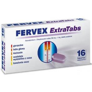 Fervex ExtraTabs, tabletki, 16 szt. - zdjęcie produktu