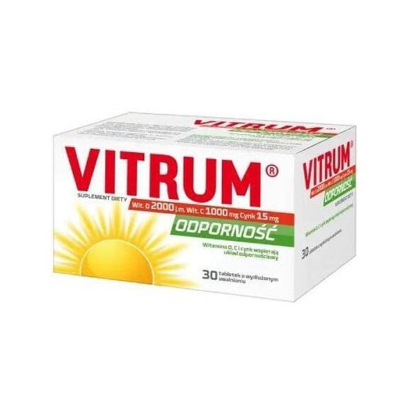 Vitrum Odporność, tabletki, 30 szt. - zdjęcie produktu