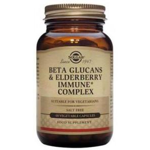 Solgar Beta Glukany i Kompleks Immunologiczny z czarnego bzu, kapsułki, 60 szt. - zdjęcie produktu