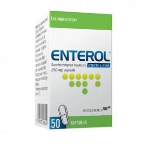 Enterol, 250 mg, kapsułki, 50 szt. - zdjęcie produktu